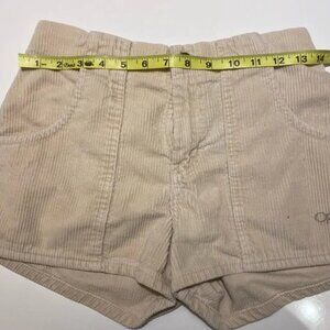 OP Vintage Women's Tan Corduroy Shorts